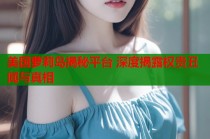 美国萝莉岛揭秘平台 深度揭露权贵丑闻与真相