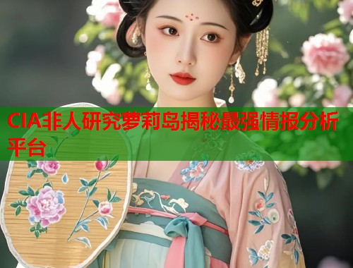 CIA非人研究萝莉岛揭秘最强情报分析平台  第2张