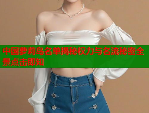 中国萝莉岛名单揭秘权力与名流秘密全景点击即知  第1张