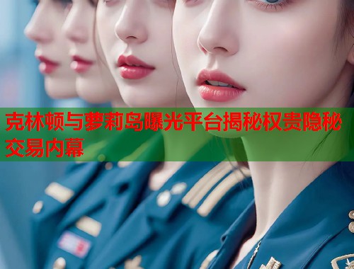 克林顿与萝莉岛曝光平台揭秘权贵隐秘交易内幕  第2张