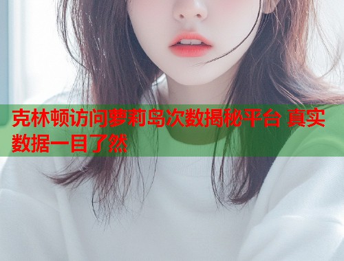 克林顿访问萝莉岛次数揭秘平台 真实数据一目了然  第2张