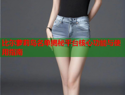 比尔萝莉岛名单揭秘平台核心功能与使用指南  第1张