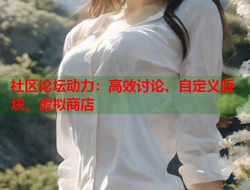 社区论坛动力：高效讨论、自定义版块、虚拟商店  第1张